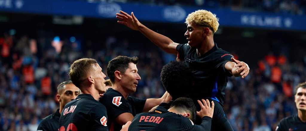 Barcelona ganó el derby catalán y es el nuevo campeón del fútbol español