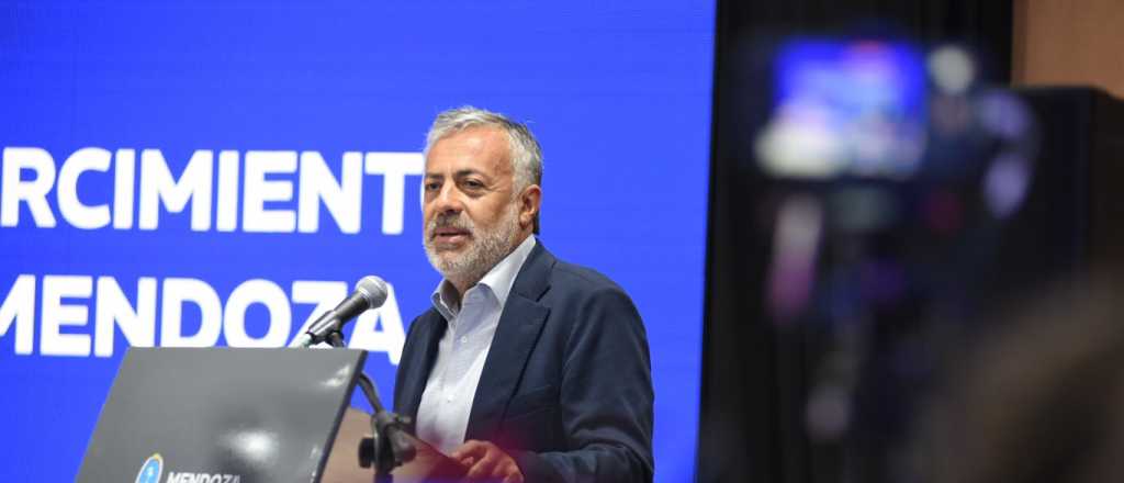 Cornejo confirmó que las obras viales se harán con la "plata de Portezuelo"