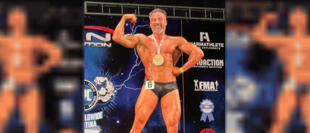 En medio del juicio por Maradona, Luque ganó un torneo de fisicoculturismo