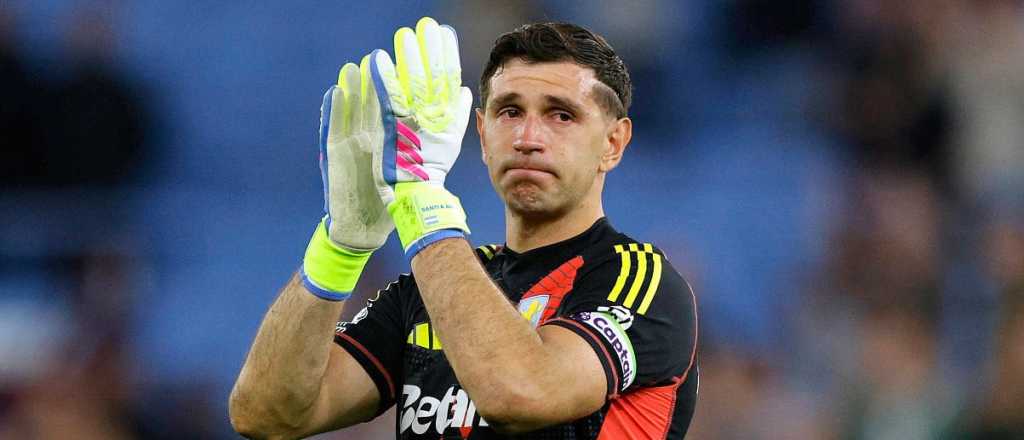 ¿Se va? Las lágrimas del Dibu Martínez que alertan al Aston Villa