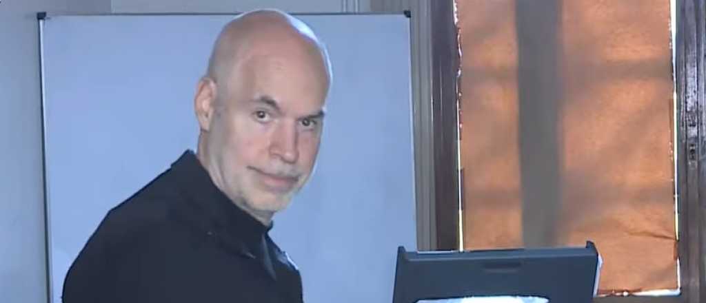 Video: un camarógrafo se descompensó en vivo cuando hablaba Larreta