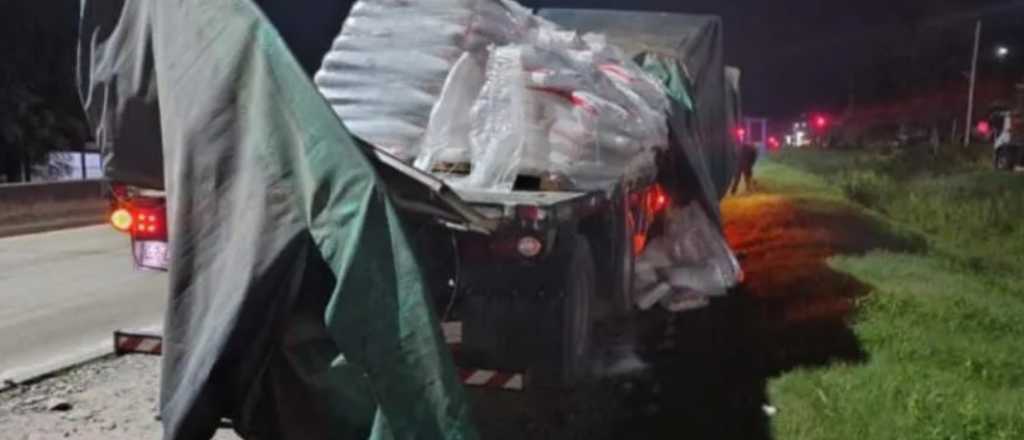 Chocaron a un camionero mendocino en Salta