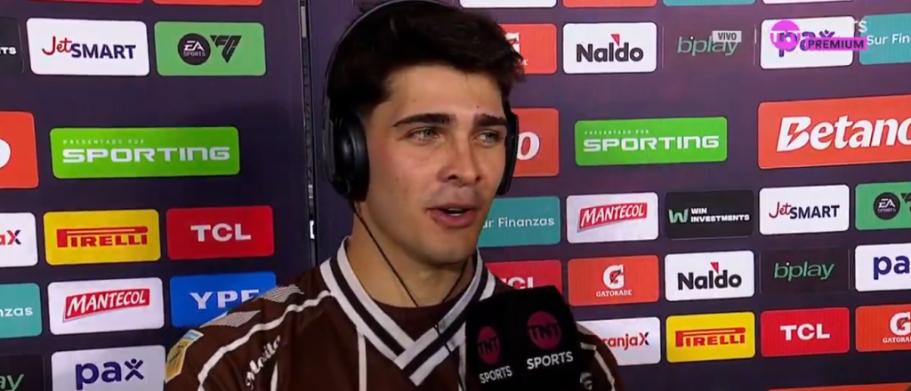 Taborda festej&oacute;, pero no se olvid&oacute; del &aacute;rbitro: "Es un error que no puede pasar"