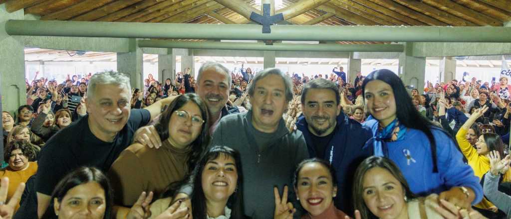 Mientras hablaba Sagasti, el PJ de los intendentes volvió a recibir a Jorge Gimenez