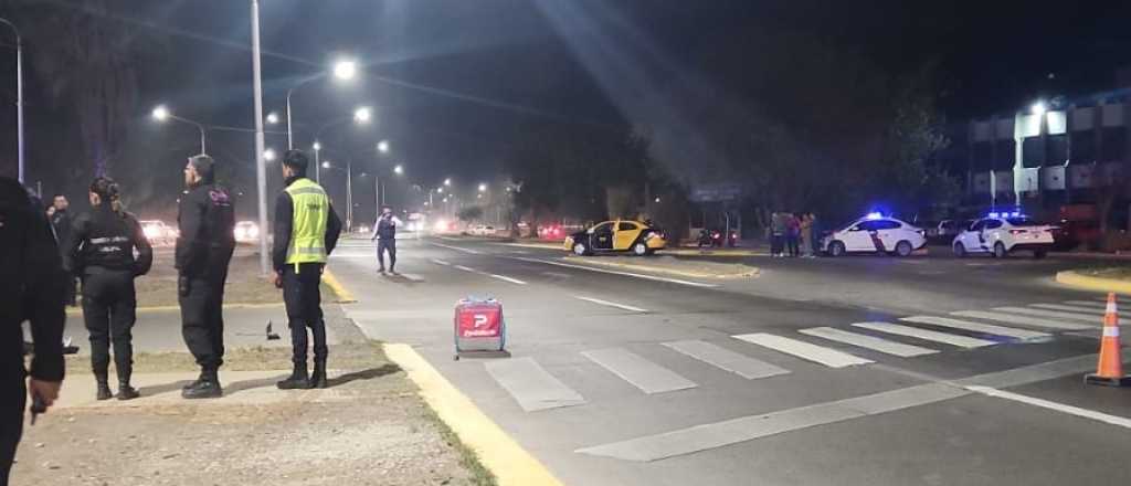 Tragedia en el Acceso Norte: murió un repartidor en un choque con un taxi