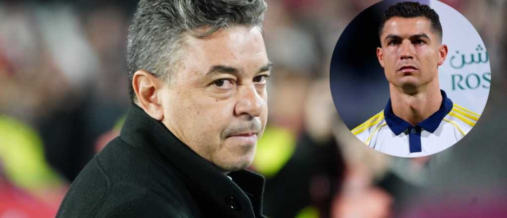 Qu&eacute; dijo Gallardo sobre el rumor de Cristiano Ronaldo a River