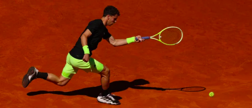 Triunfo de Navone y derrota de Juan Manuel Cerúndolo en Roland Garros