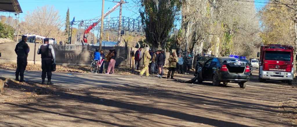 Dos chicos chocaron en Tunuyán: uno tiene muerte cerebral