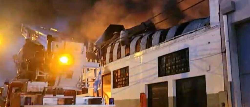 La pañalera incendiada había ganado una licitación para PAMI