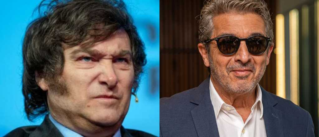 Milei apuntó a Darín: "Muchas gracias, Ricardito, por tus empanadas de sapo"