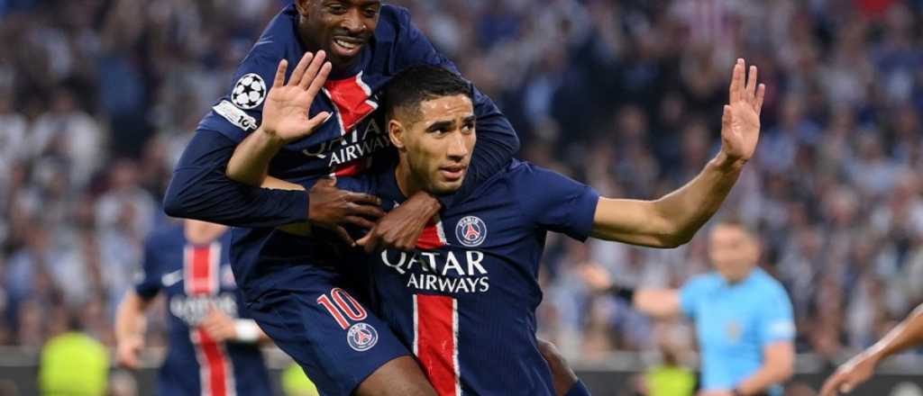 Video: el gol de Hakimi con el que PSG abrió la cuenta ante Inter