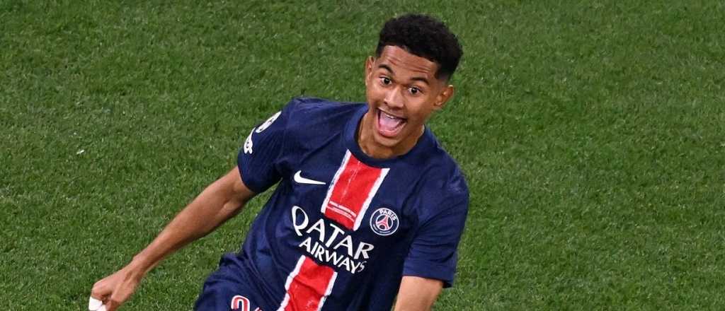 Video: el gol de Mayulu para el 5-0 del PSG sobre Inter