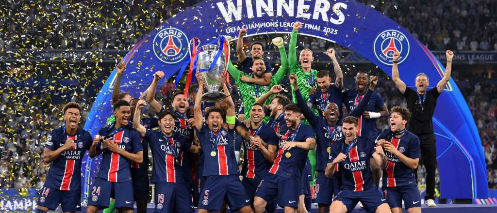 ¡Paliza histórica! PSG campeón de la Champions por primera vez