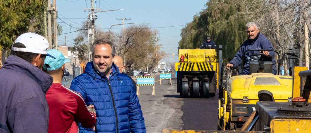 Maipú Crece: más de 450 cuadras serán asfaltadas en todo el municipio