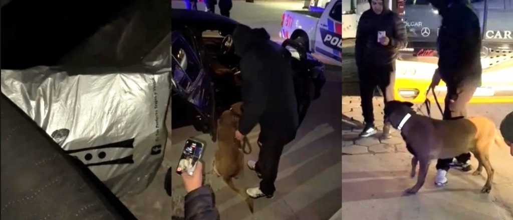 Dos mendocinos capturados ingresando a San Juan con dinero y drogas