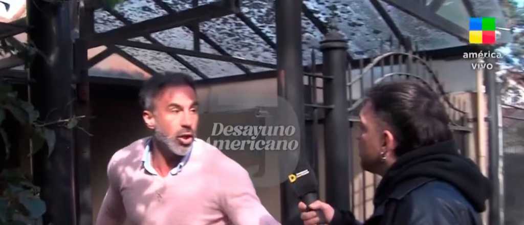 Video: Leopoldo Luque explotó en vivo contra un notero de Pamela David