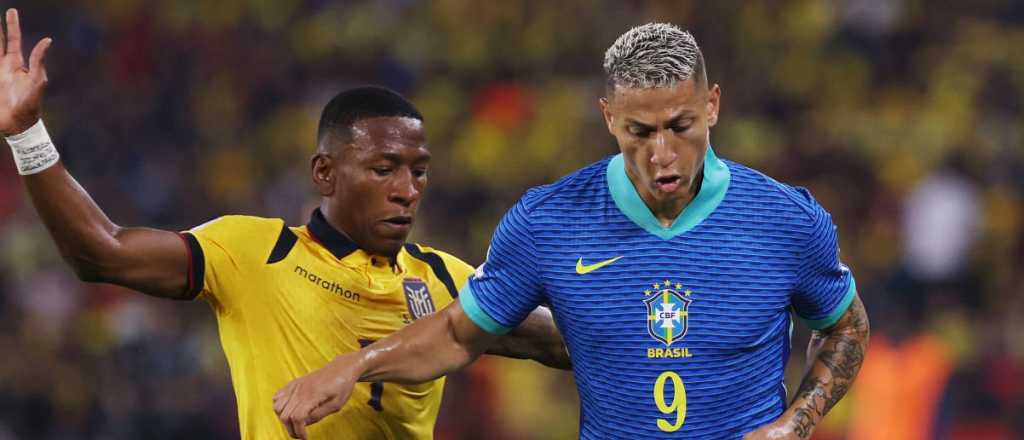 En el debut de Ancelotti, Brasil igualó sin goles con Ecuador