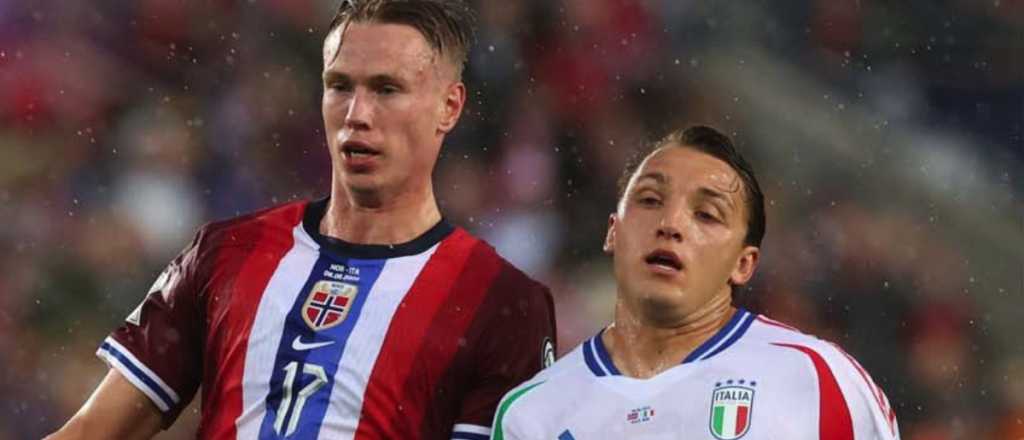 Pésimo debut para Italia: con Retegui, fue goleada por Noruega