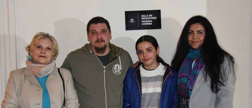 Una sala del Independencia fue bautizada como Marina Correa