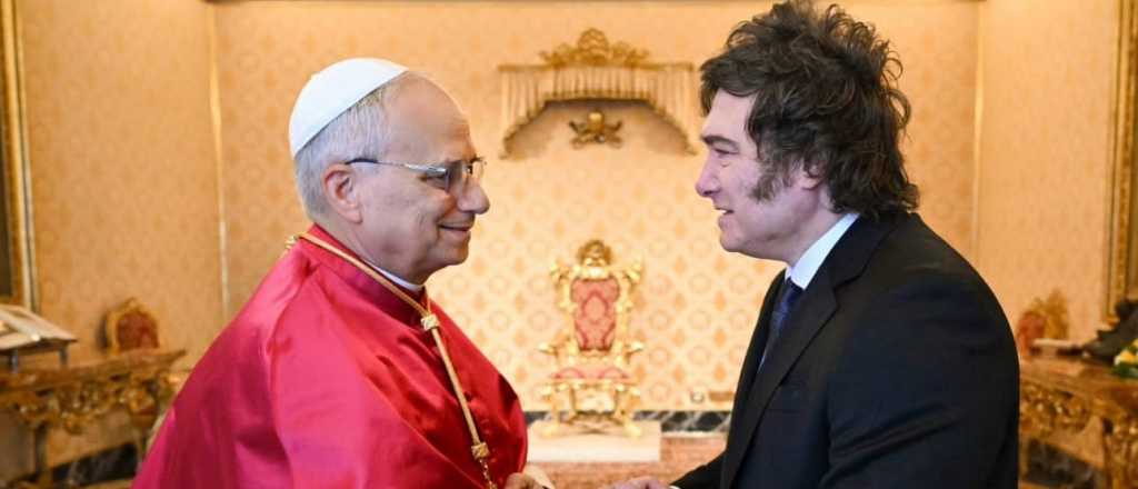 Milei y el Papa León XIV estuvieron reunidos 45 minutos