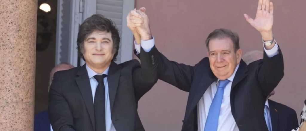 Javier Milei se reunió con Edmundo González Urrutia en Madrid