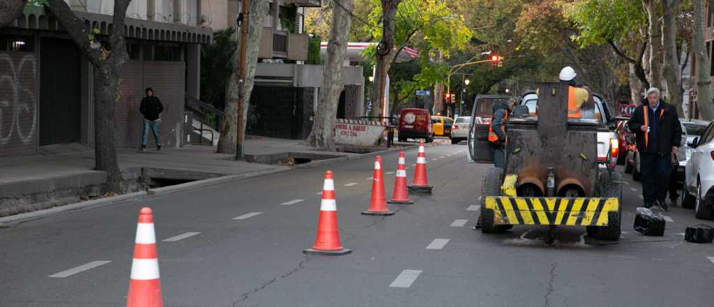 Avanzan los trabajos de reconstrucci&oacute;n de calzada en calle Guti&eacute;rrez 