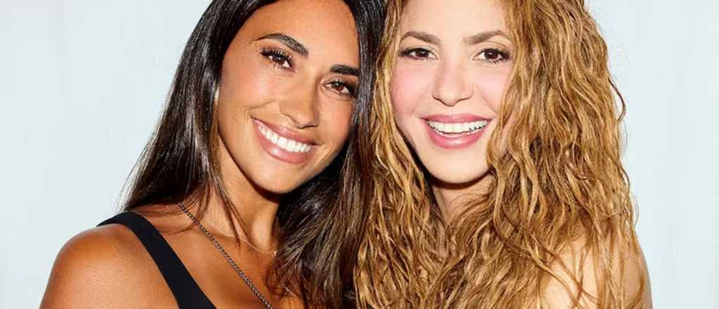Antonella Rocuzzo estuvo presente en el recital de Shakira y posaron juntas
