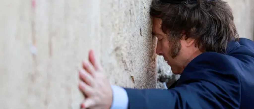 Milei en Israel: Netanyahu, premio G&eacute;nesis y recorrido por lugares sagrados