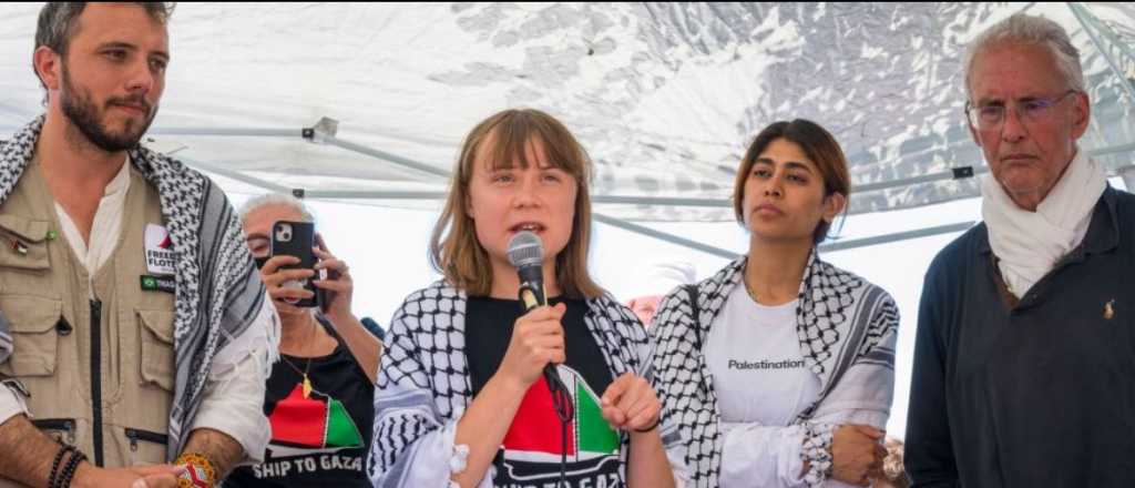 Greta Thunberg fue detenida en Israel y deportada a Suecia