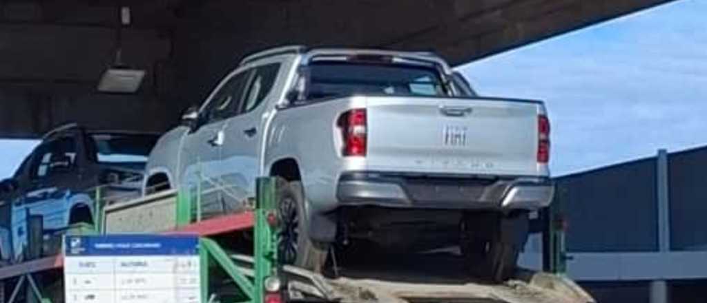 Las primeras im&aacute;genes de la nueva pickup que Fiat fabrica en Argentina