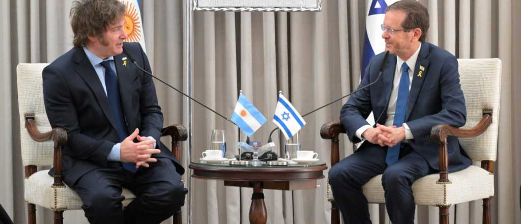 Milei en Israel reclam&oacute; la liberaci&oacute;n de los argentinos secuestrados por Hamas