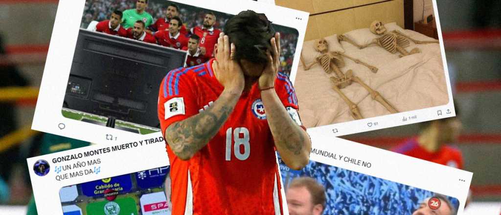 Chile se volvió a quedar afuera del Mundial y estallaron los memes