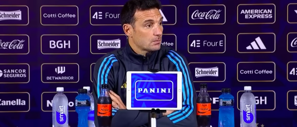 Qué expresó Scaloni sobre el primer tiempo de la Selección Argentina