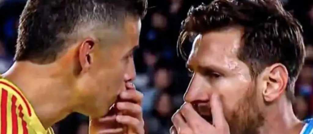 Qué le dijo Messi a James y por qué se generó tanta bronca