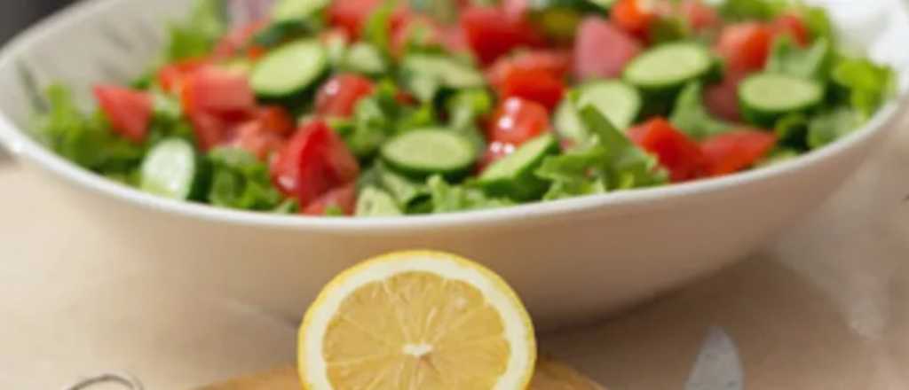 Por qu&eacute; hay que condimentar las ensaladas con lim&oacute;n