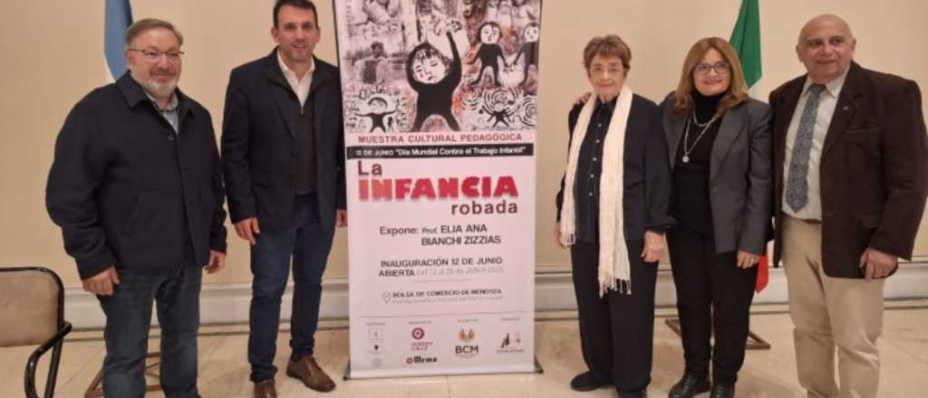 Inauguraron la muestra "La infancia robada" de Bianchi de Zizzias