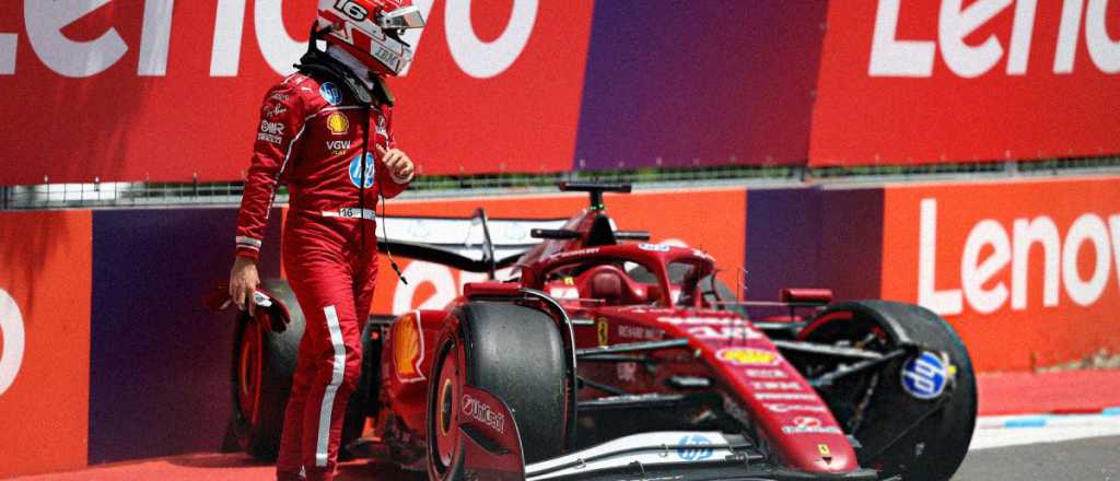 Video: bandera roja en Canadá por este feo choque de Charles Leclerc