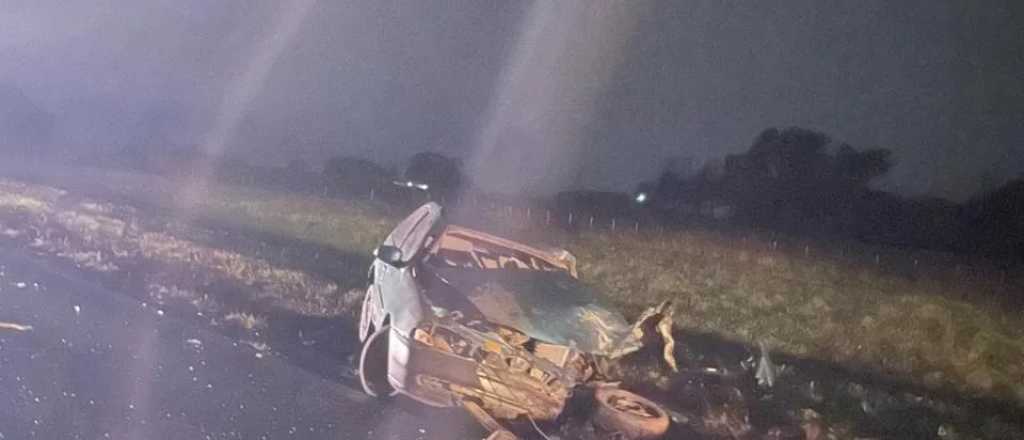 Un camionero mendocino chocó de frente en Buenos Aires: dos heridos