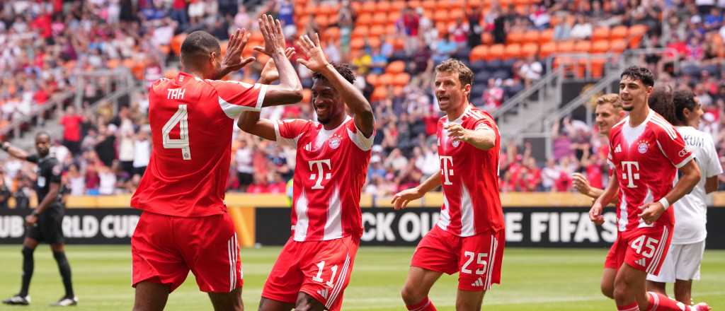 Atento Boca: Bayern M&uacute;nich le hizo &iexcl;10 goles! a Auckland en el debut