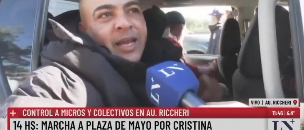 Detuvieron a un militante K que amenaz&oacute; de muerte a Milei en vivo por TV