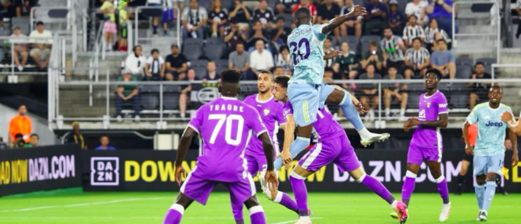 Juventus tuvo su estreno con una gran goleada