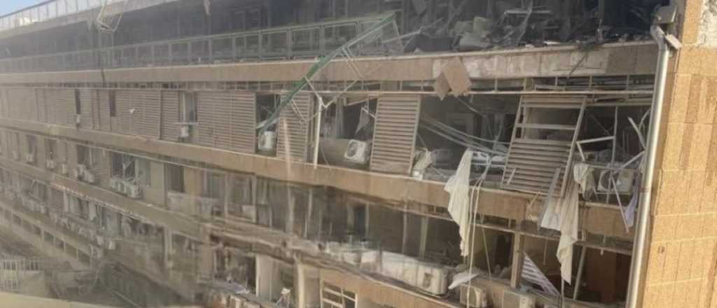 Videos: así fue el ataque iraní sobre un importante hospital de Israel