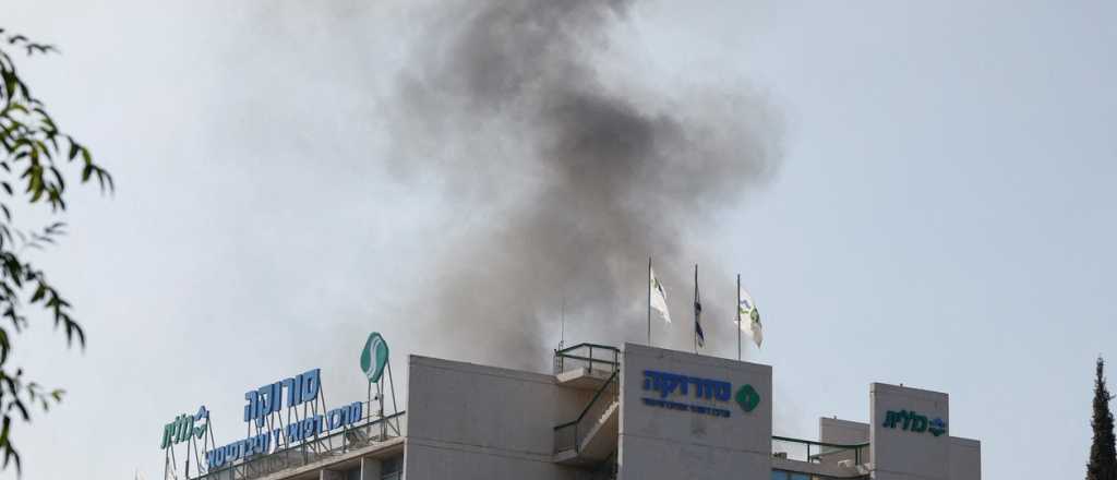 Videos: así fue el ataque iraní sobre un importante hospital de Israel