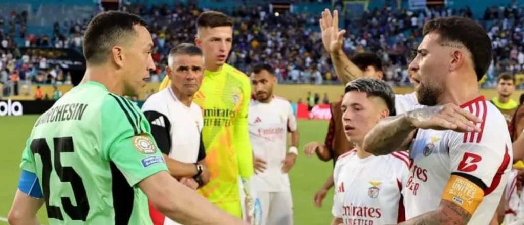 Marchesín contó cómo terminó la pelea ante Otamendi