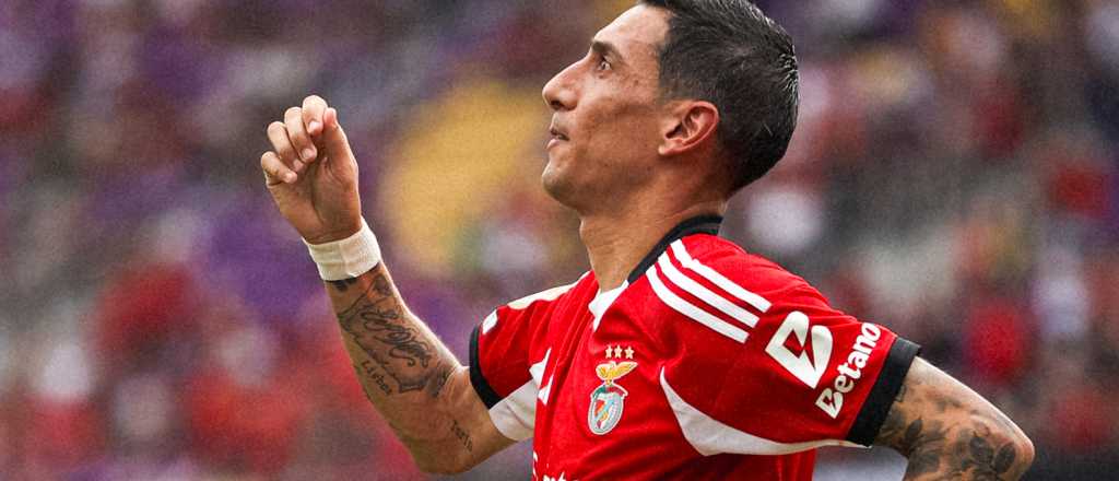 Con un doblete de Di María, Benfica goleó a Auckland City