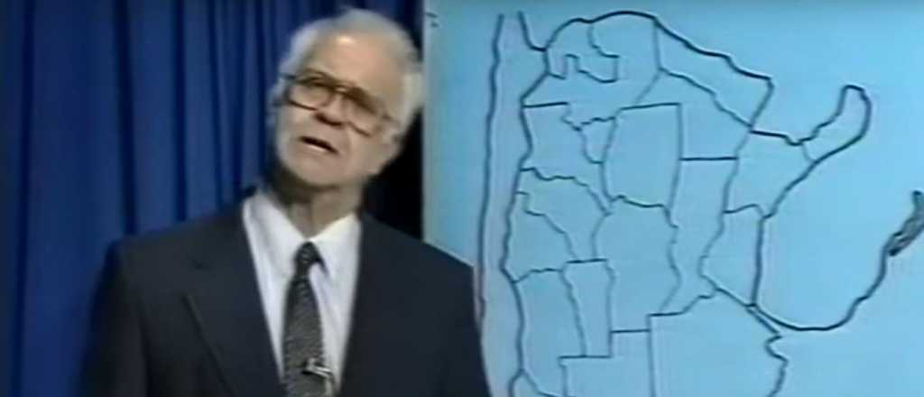 Murió Luis "Nilo" González, leyenda del clima en Mendoza