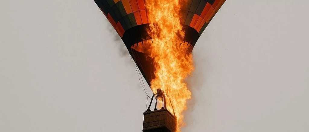 Tragedia en Brasil: murieron 8 personas al incendiarse un globo aerostático
