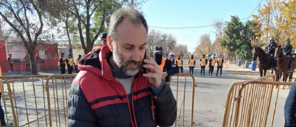 Un camarógrafo fue brutalmente agredido antes del partido de San Martín