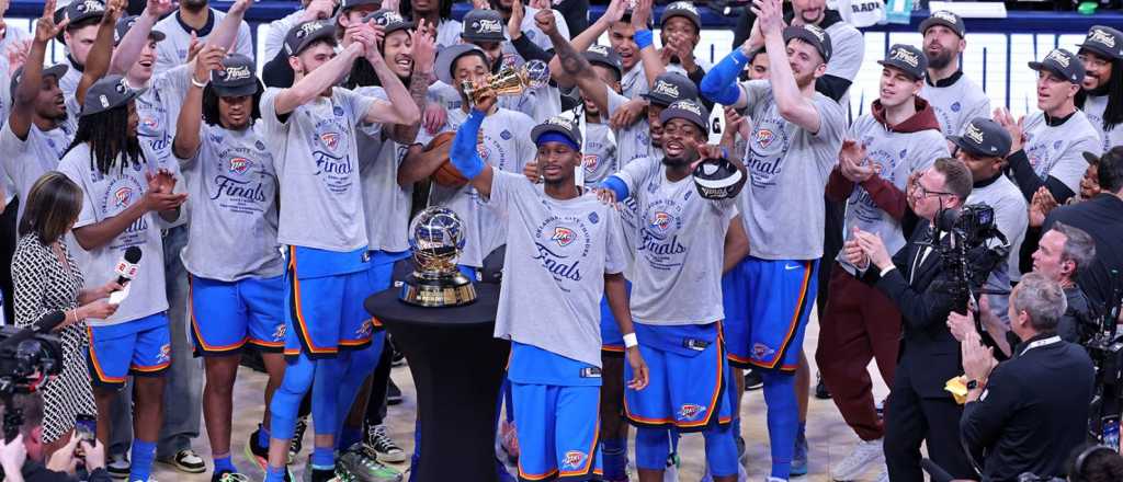 Oklahoma venció a los Pacers y es nuevo campeón de la NBA 