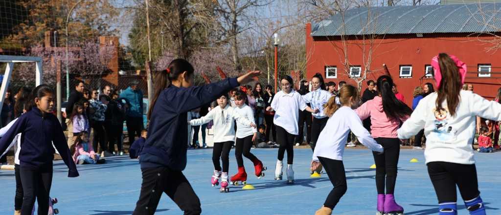 Comenzaron las obras en el polideportivo Lucila Bombal de Maipú